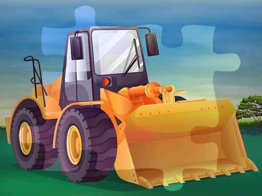 Bulldozers Jigsaw Game