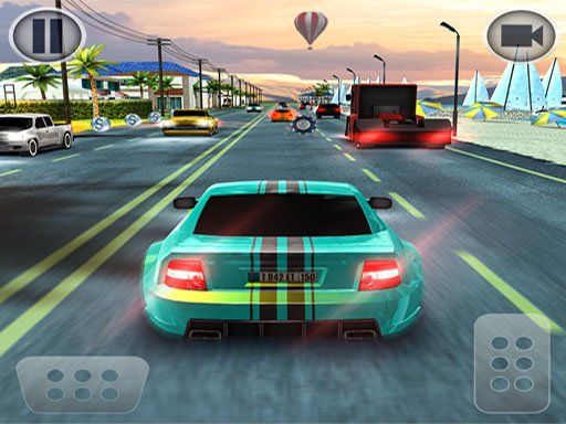 ZigZag Racer 3D Car Racing Game